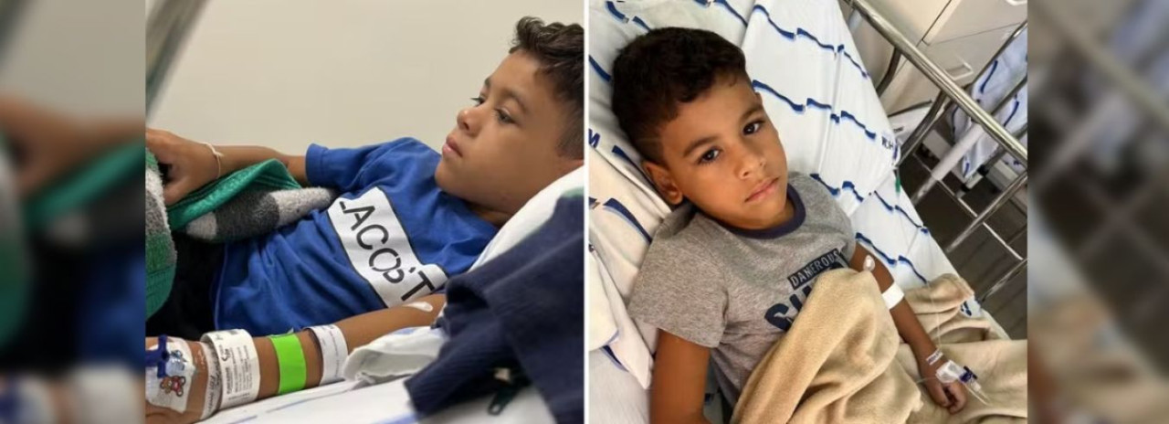 Menino de 6 anos descobre câncer raro após reclamar de dores no braço