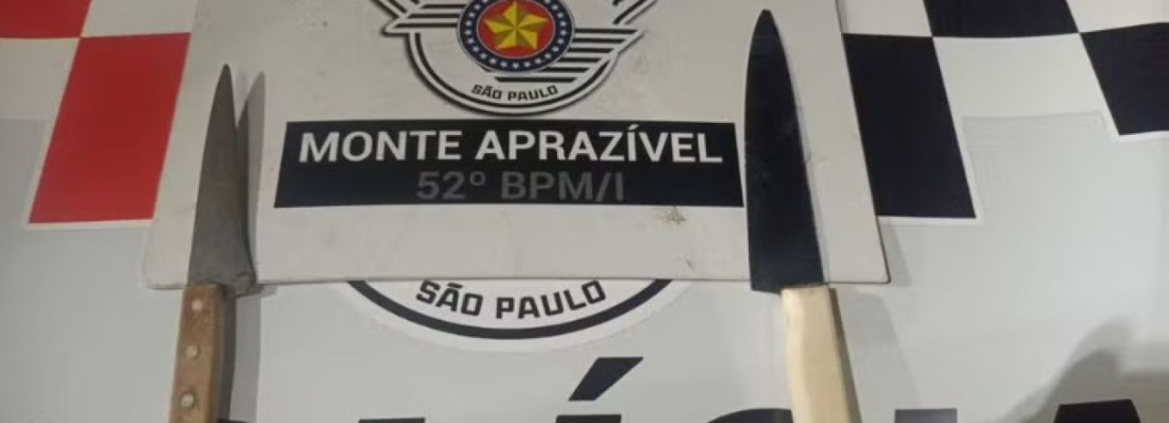 Homem é preso após esfaquear o próprio pai durante discussão