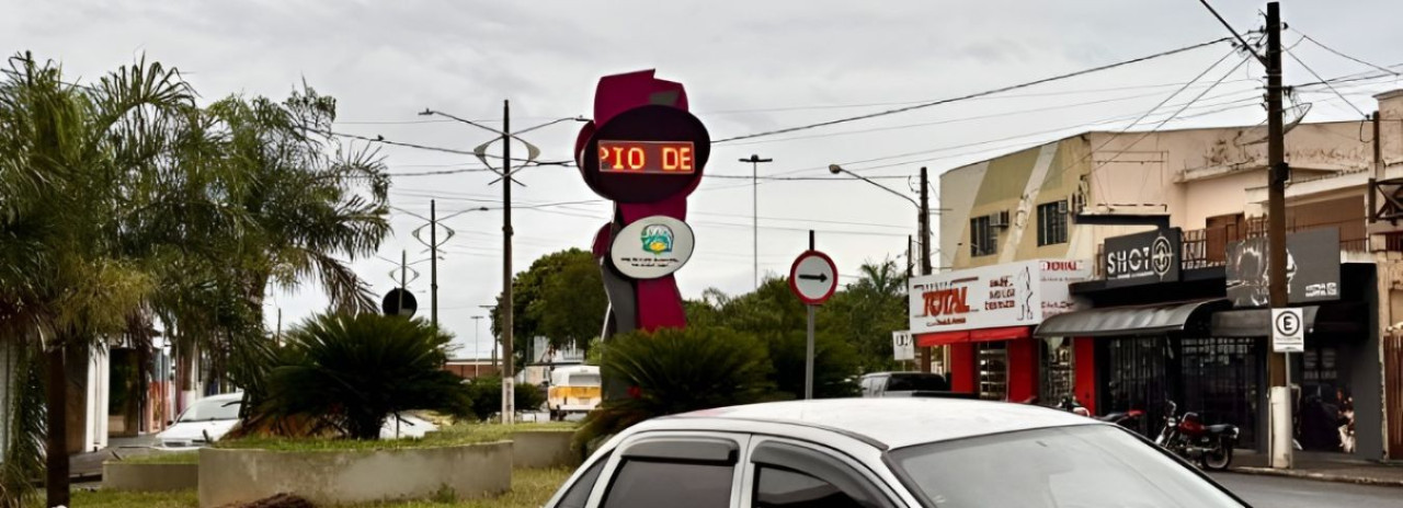 Auriflama tem dia chuvoso e temperaturas mais amenas nesta quarta-feira