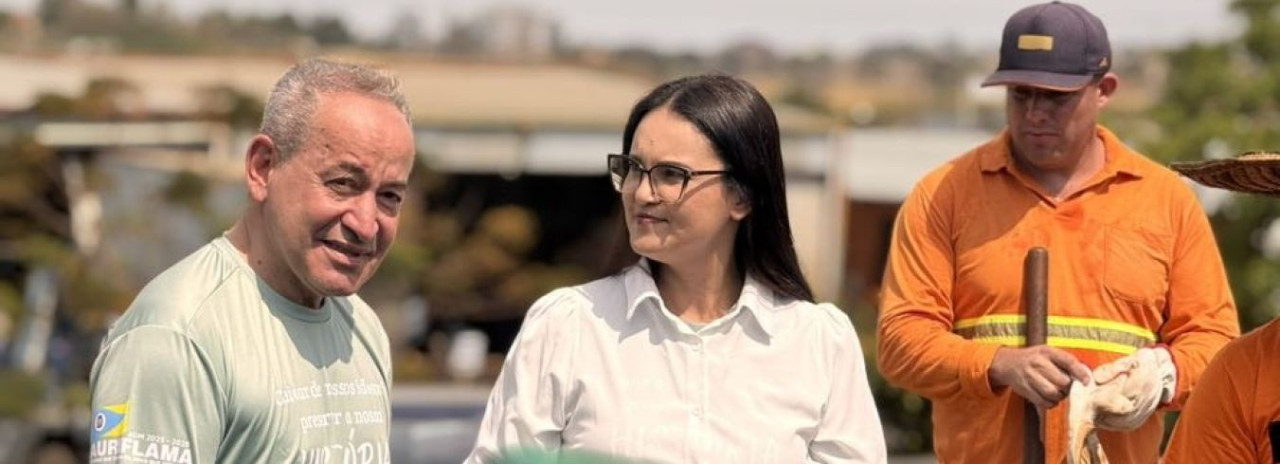 Prefeita anuncia mais de R$ 700 mil para recape de ruas do Colinas Parque