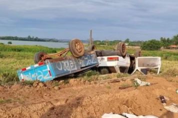 Motorista com marcas de facada na cabeça morre após capotar carro em Buritama