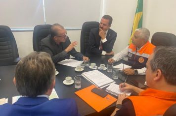 Prefeito de Guzolândia solicita a Defesa Civil construção de duas novas pontes de concreto