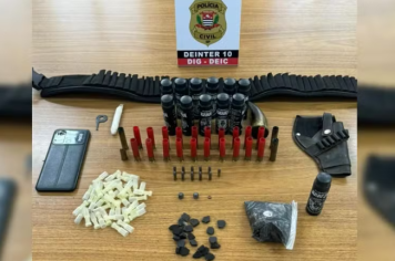 Polícia prende suspeito de matar idoso a tiros em assentamento de Araçatuba
