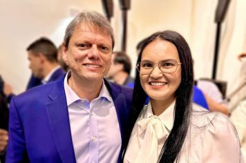 Katia Morita discute investimentos em habitação com governador Tarcísio