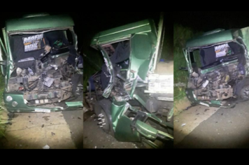 Motorista de 37 anos morre após colisão de caminhões em rodovia entre Auriflama e Aracanguá