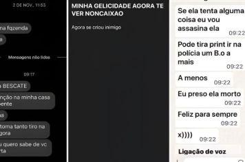 Mulher sofre ameaças de morte durante um ano após término e relata terror psicológico na região 