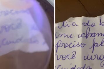 Bilhete em mamadeira alerta mãe sobre suspeita de maus-tratos em creche