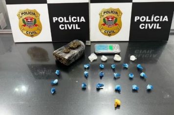 Adolescente é apreendido com drogas em Jales