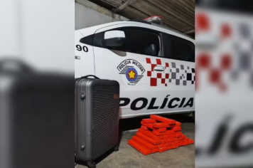 Mulher aciona a polícia após ter mala trocada por outra com 30 tijolos de maconha durante viagem de ônibus