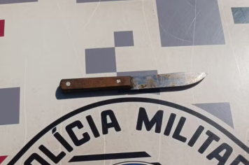 Homem é preso em flagrante por tentativa de homicídio após atacar duas pessoas