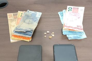 Polícia prende dupla por tráfico de drogas e receptação em General Salgado