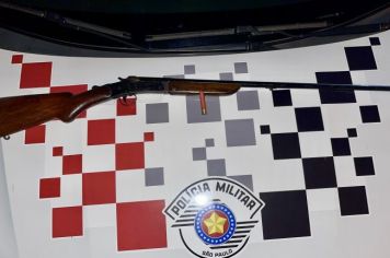 Em Auriflama, homem é preso por posse de arma de fogo e embriaguez ao volante 