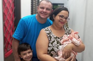 Auriflama celebra o primeiro registro de nascimento de 2025: Olívia