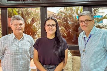 Katia Morita discute investimentos da Sabesp para melhorias em Auriflama