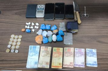 Quatro pessoas são presas por tráfico de drogas em General Salgado