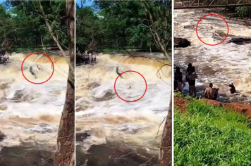 Cachoeira onde jovem desapareceu não tinha aviso de risco de afogamentos 