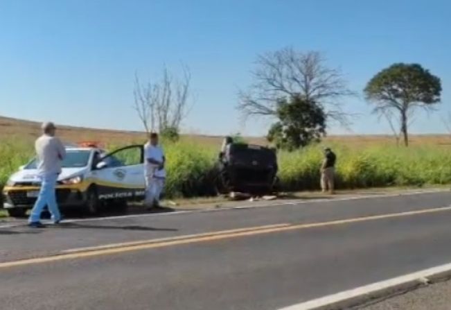 Homem morre após carro ser atingido por caminhão na rodovia Elyeser Montenegro Magalhães