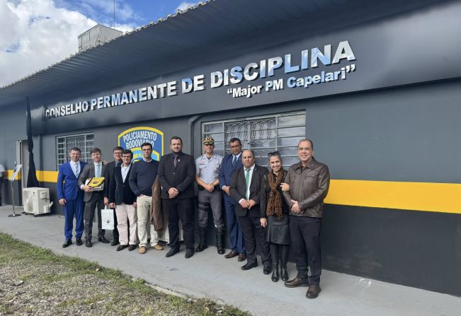 Major auriflamense dá nome à nova sala do Conselho de Disciplina da PM Rodoviária