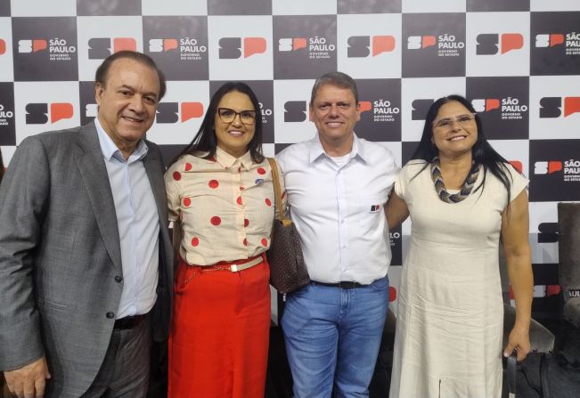 Prefeita de Auriflama participa de evento no Palácio dos Bandeirantes com anúncio de recursos para a Saúde