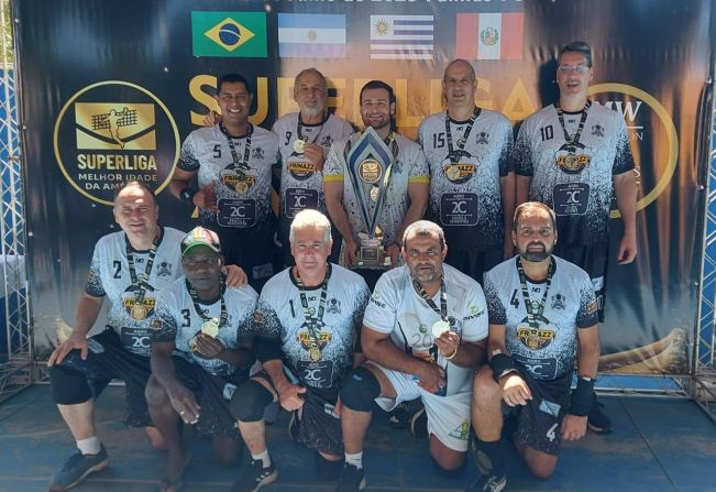Auriflama brilha em Palmas e conquista ouro e prata na Superliga das Américas de Vôlei Adaptado
