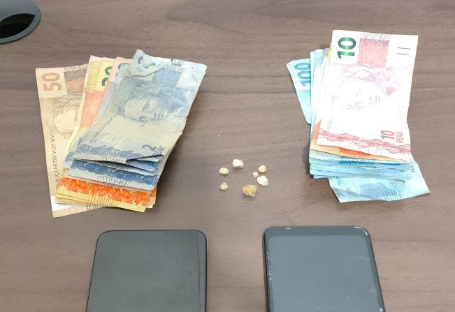 Polícia prende dupla por tráfico de drogas e receptação em General Salgado