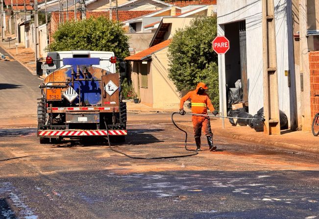 Recape chega ao Jardim Santo Antônio, em Auriflama
