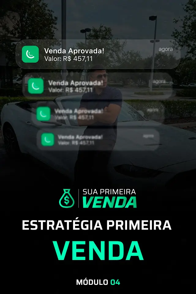 Sua Primeira Venda — estratégia para vendas pela internet
